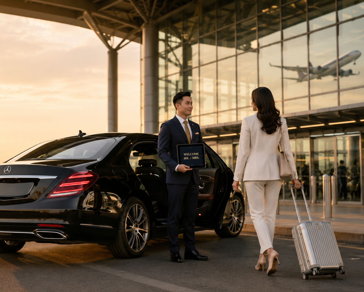 บริการรถรับส่งสนามบิน